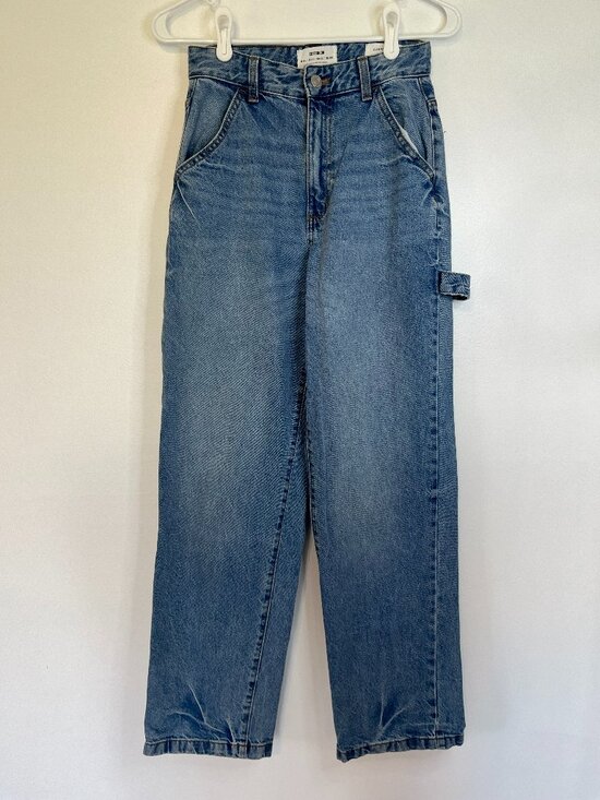 On Cotton Denim - Cotton On Carpenter Jean High Waist Medium Wash